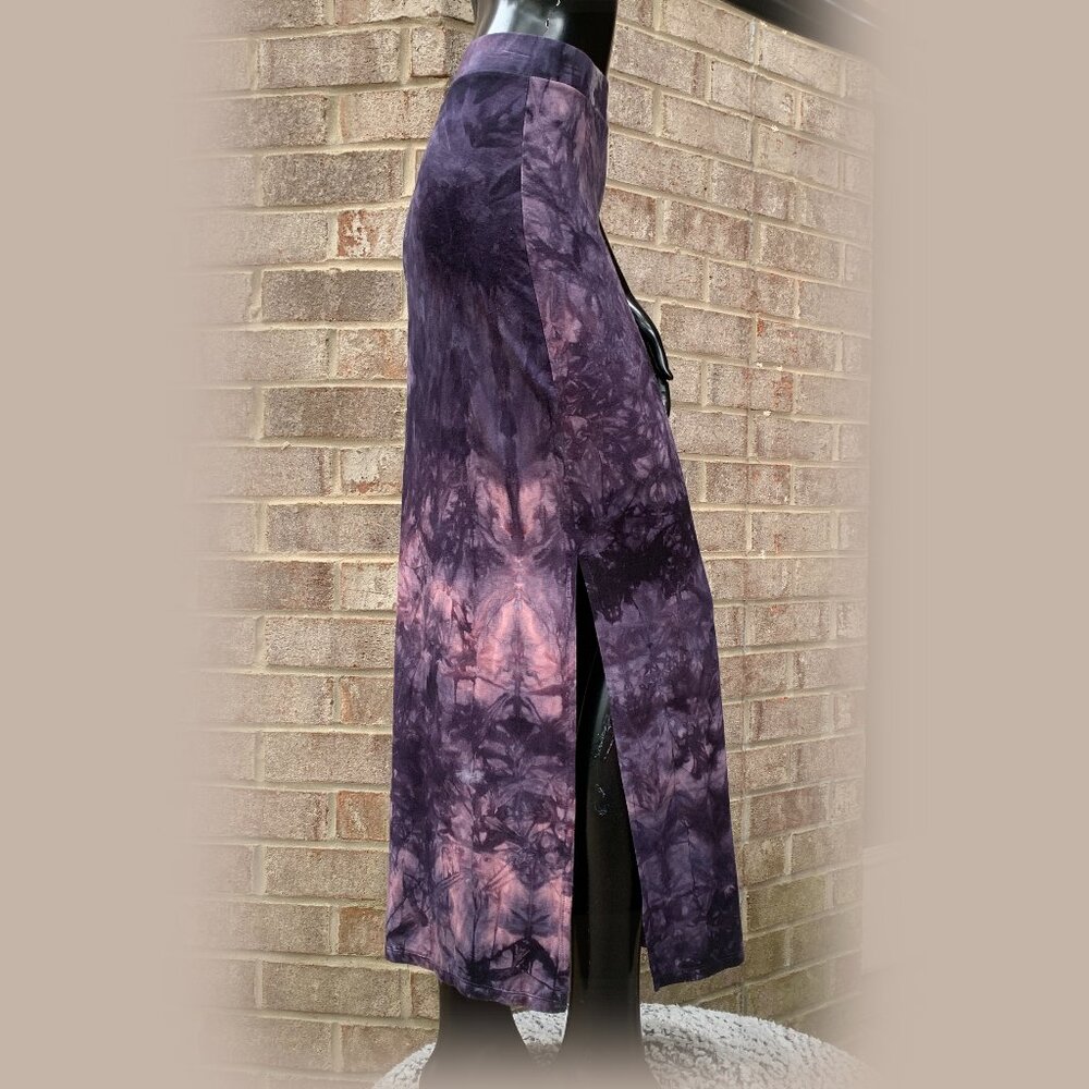 American Eagle Outfitters Tie Dye Side Slit Maxi Skirt Sz XS